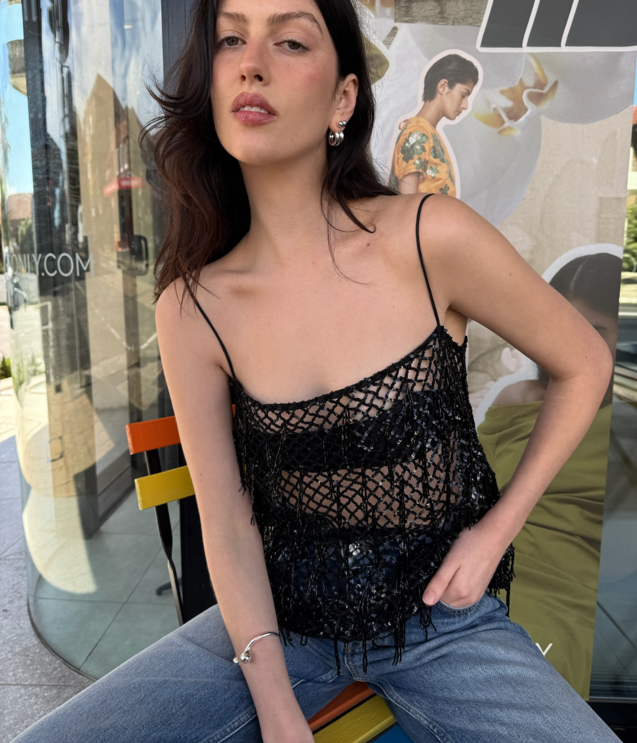 BEAD SINGLET TOP