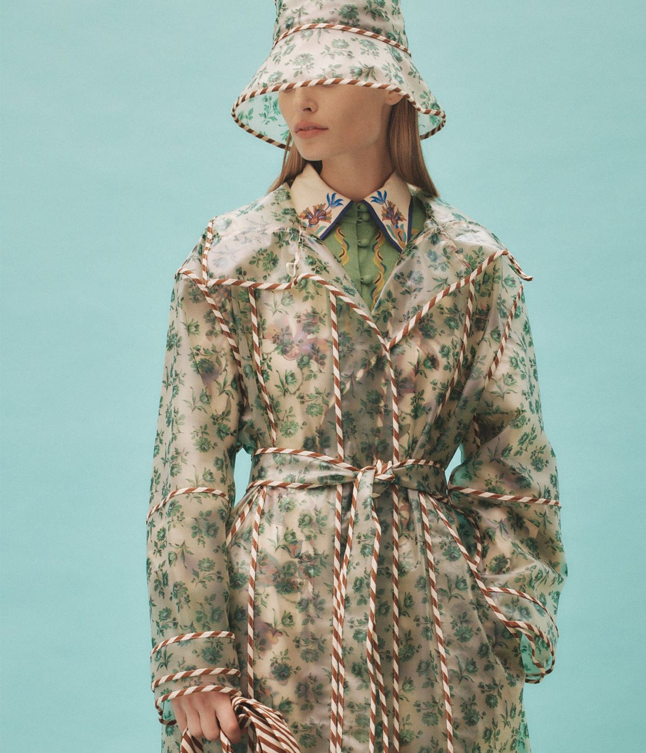 ABIGAIL RAINCOAT-GREEN | ALEMAIS | ALEMAIS ABIGAIL RAINCOAT-GREEN