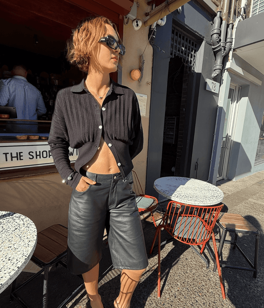 ACCORDION POLO SHIRT | WYNN HAMLYN WYNN HAMLYN ACCORDION POLO SHIRT