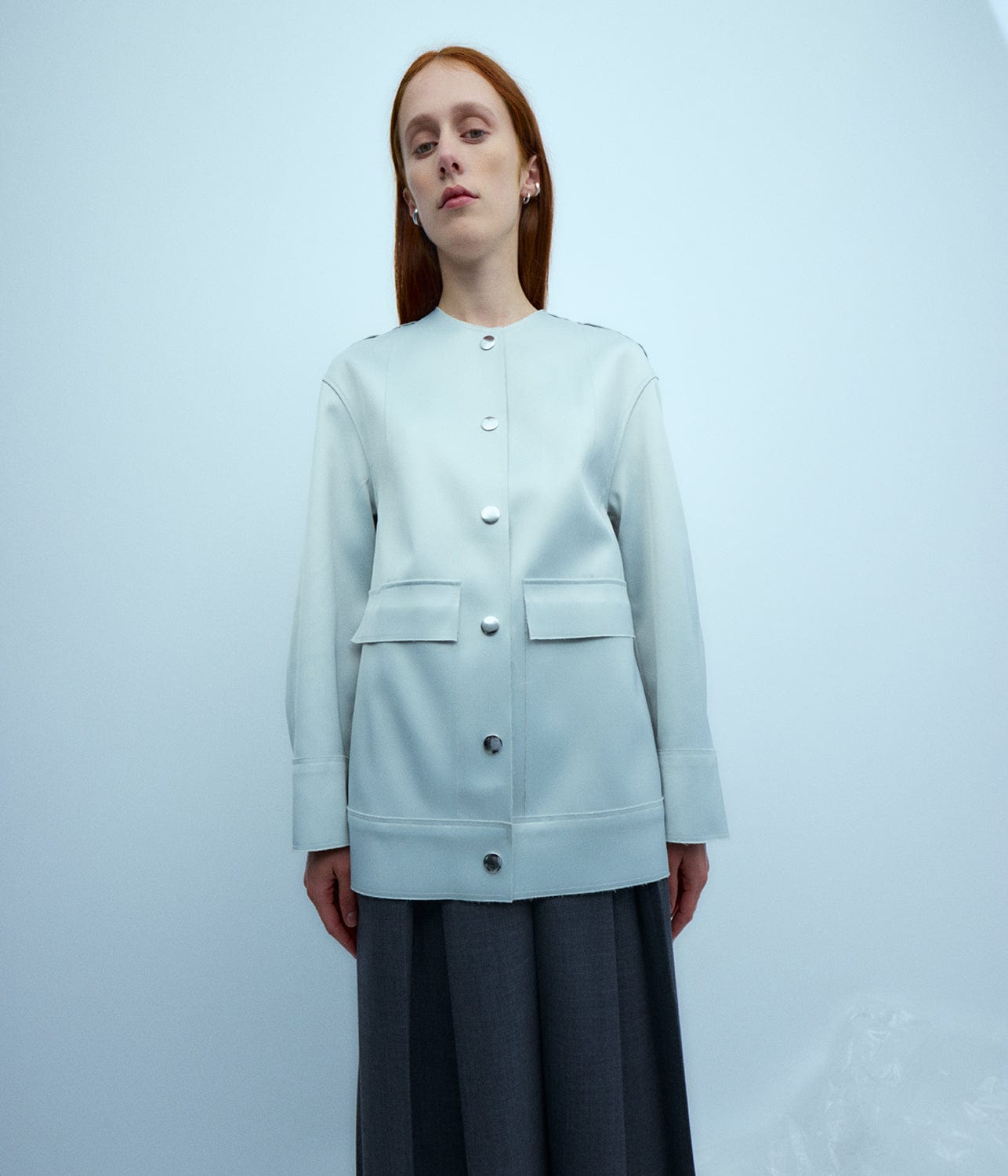 AGATHA BOMBER- POLAR | HARRIS TAPPER | HARRIS TAPPER AGATHA BOMBER- POLAR