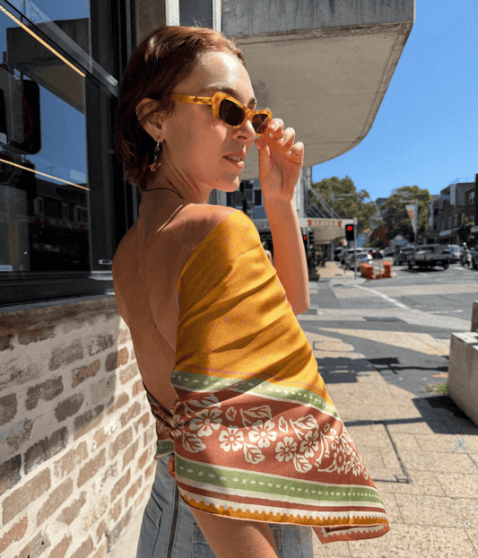 ALBERTA SILK | ALEMAIS ALEMAIS ALBERTA SILK SCARF