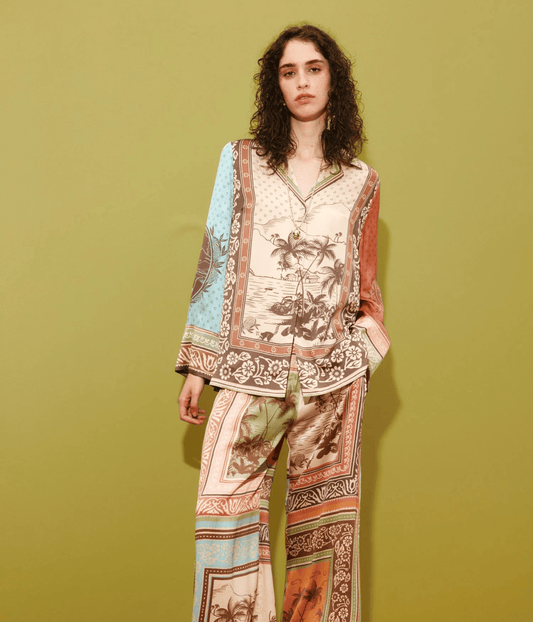 ALBERTA SILK SHIRT | ALEMAIS ALEMAIS ALBERTA SILK SHIRT