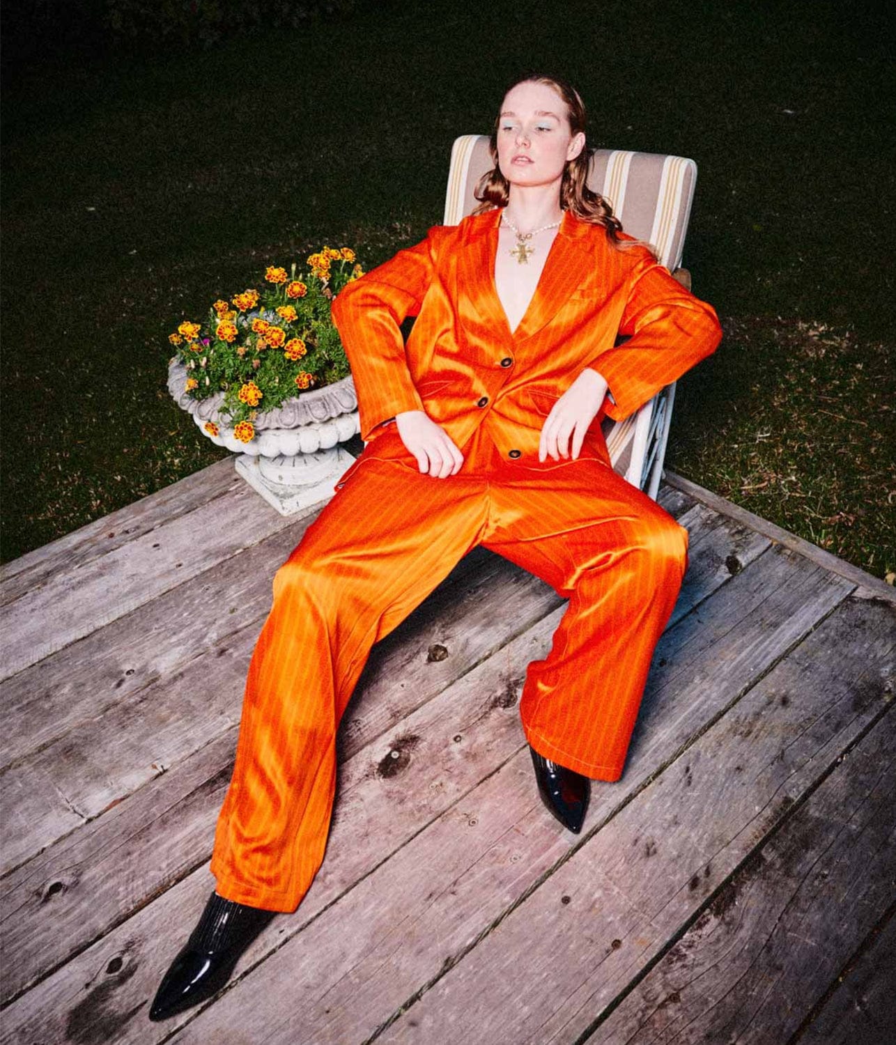 ALLEY CAT VACAY PANT- ORANGE | SOMETHING VERY SPECIAL | SOMETHING VERY SPECIAL ALLEY CAT VACAY PANT- ORANGE