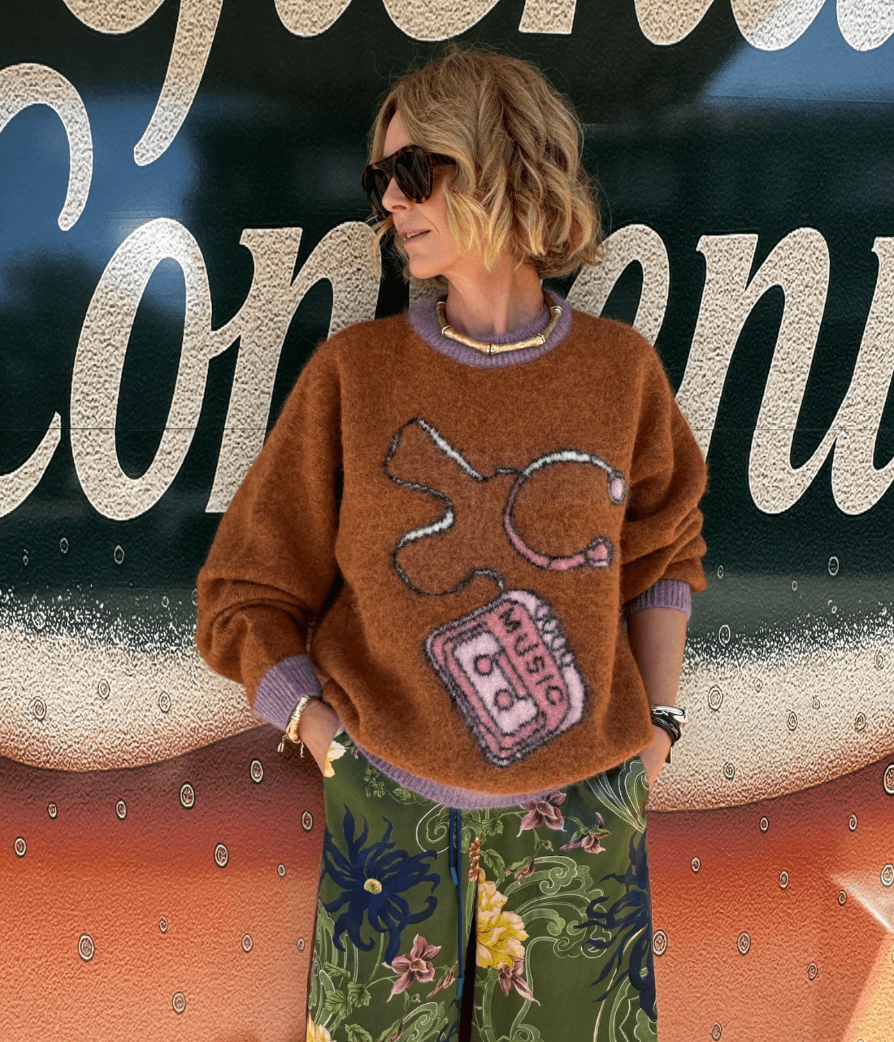 ANOUK WALKMAN SWEATER | ALEMAIS ALEMAIS ANOUK WALKMAN SWEATER