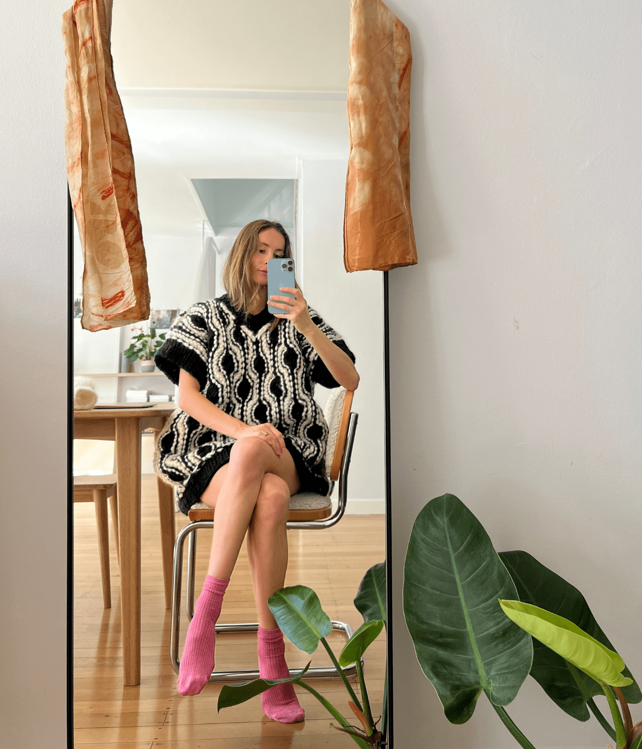 ANTIPODES JUMPER- BLUE | THE KNITTER | THE KNITTER MILKY WAY JUMPER