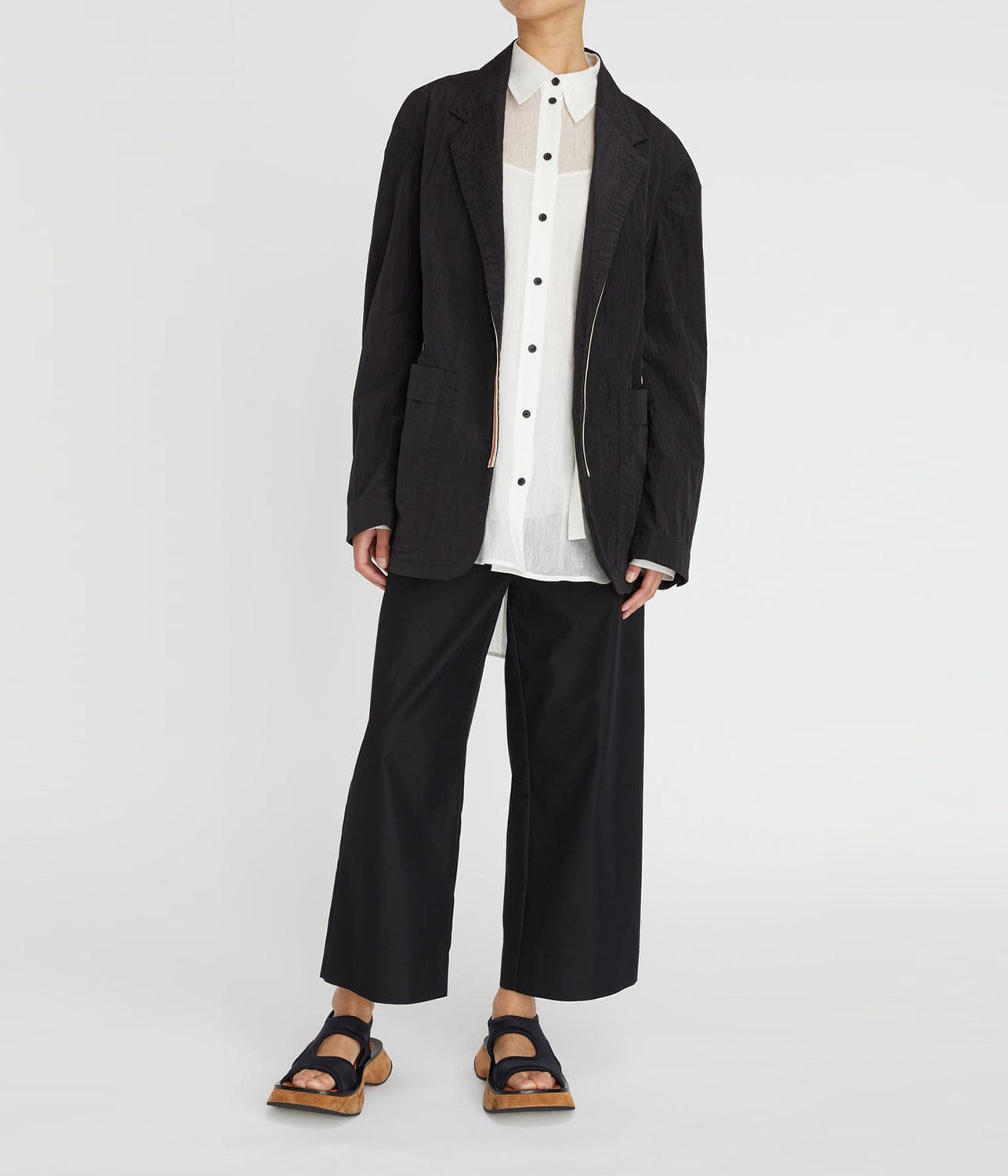 ASTER BLAZER- BLACK | LEE MATHEWS | LEE MATHEWS ASTER BLAZER- BLACK