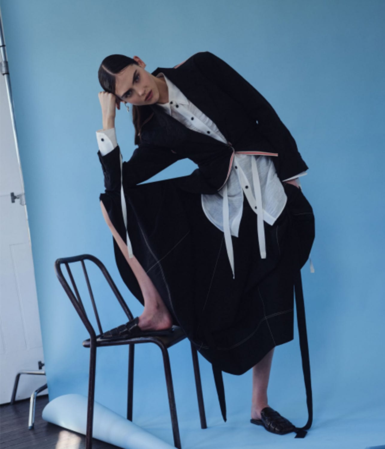 ASTER BLAZER- BLACK | LEE MATHEWS | LEE MATHEWS ASTER BLAZER- BLACK
