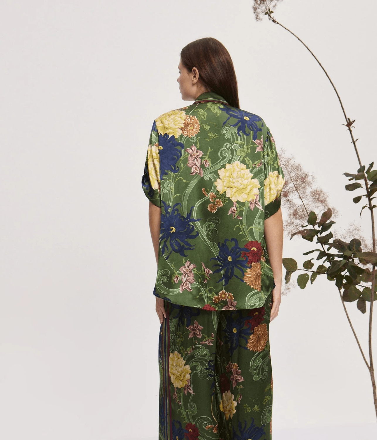 AVERY SILK SHIRT | ALEMAIS ALEMAIS AVERY SILK SHIRT