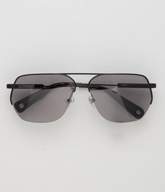 AVIADOR BLACK | GREY | JACQUEMUS JACQUEMUS AVIADOR BLACK | GREY