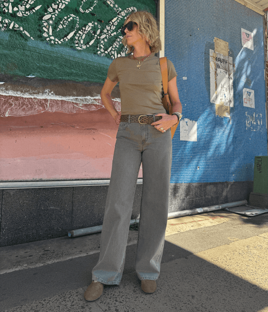 AVRIL MID SLOUCHY WIDE JEAN  | OUTLAND DENIM OUTLAND DENIM AVRIL MID SLOUCHY WIDE JEAN