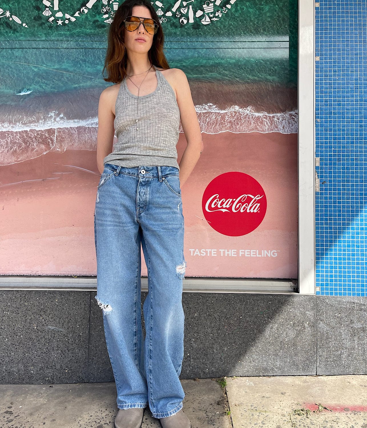 AVRIL SLOUCHY JEANS- TOMORROW | OUTLAND DENIM | OUTLAND DENIM AVRIL SLOUCHY JEANS