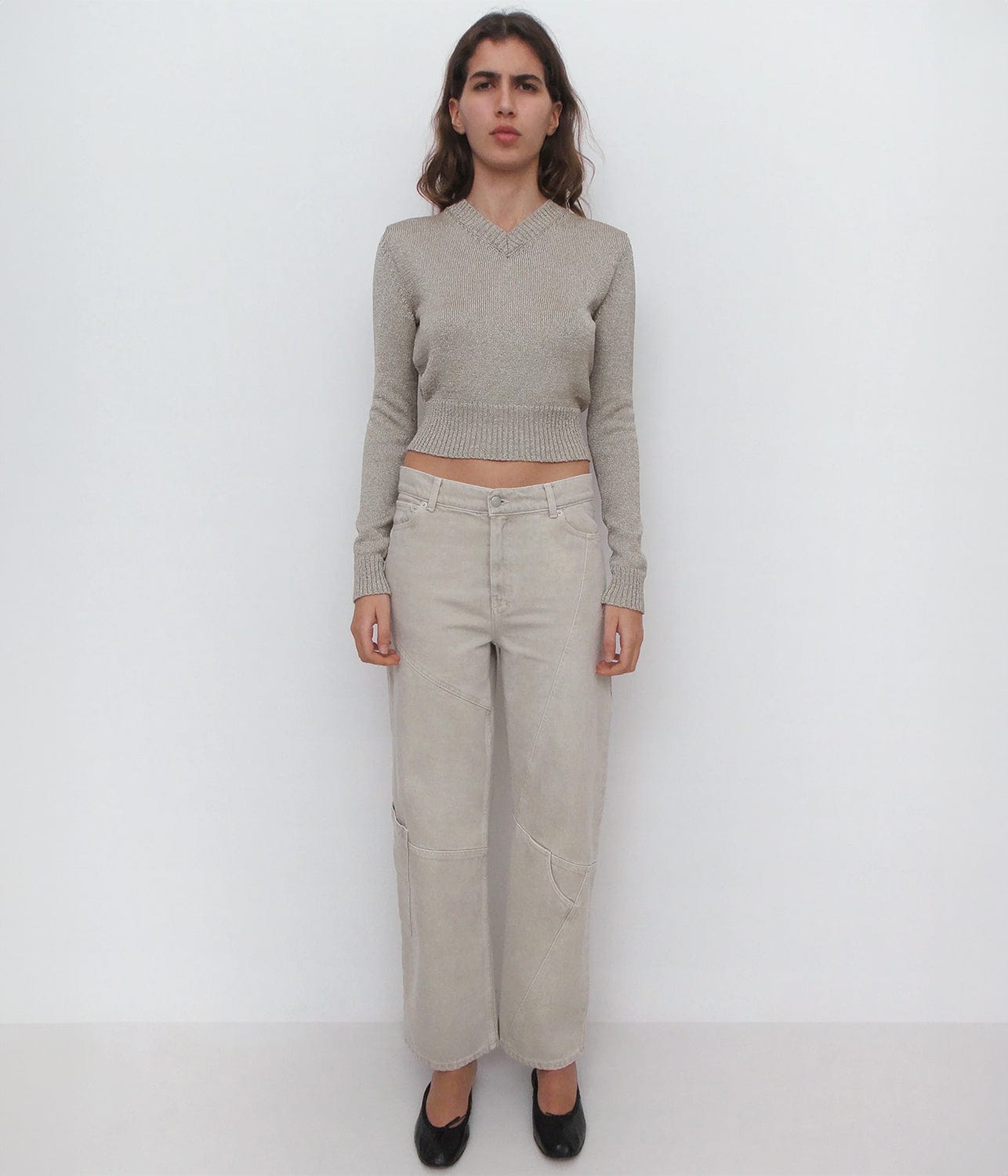 BEVERLY TROUSERS- ECRU | GIMAGUAS |  GIMAGUAS BEVERLY TROUSERS- ECRU