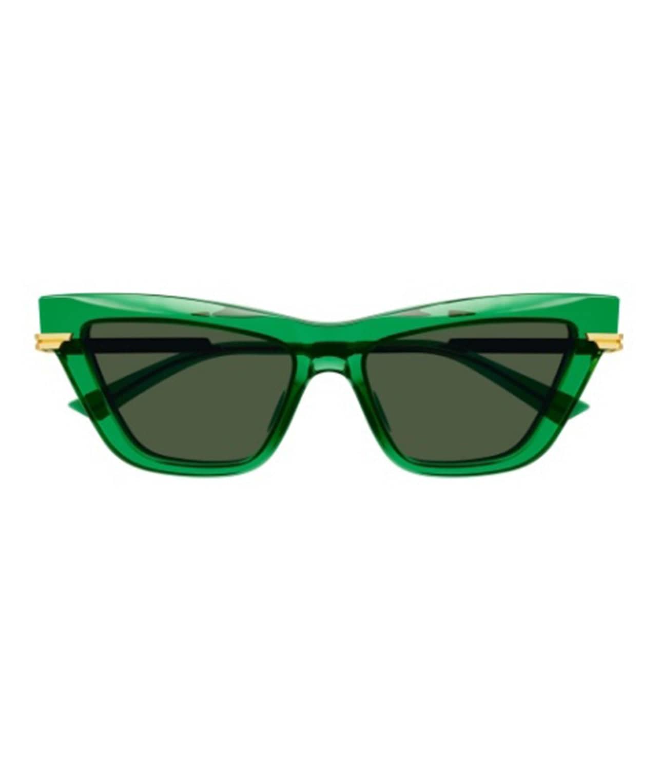 BOTTEGA VENETA GREEN ACETATE SUNGLASSES- BV1241S003