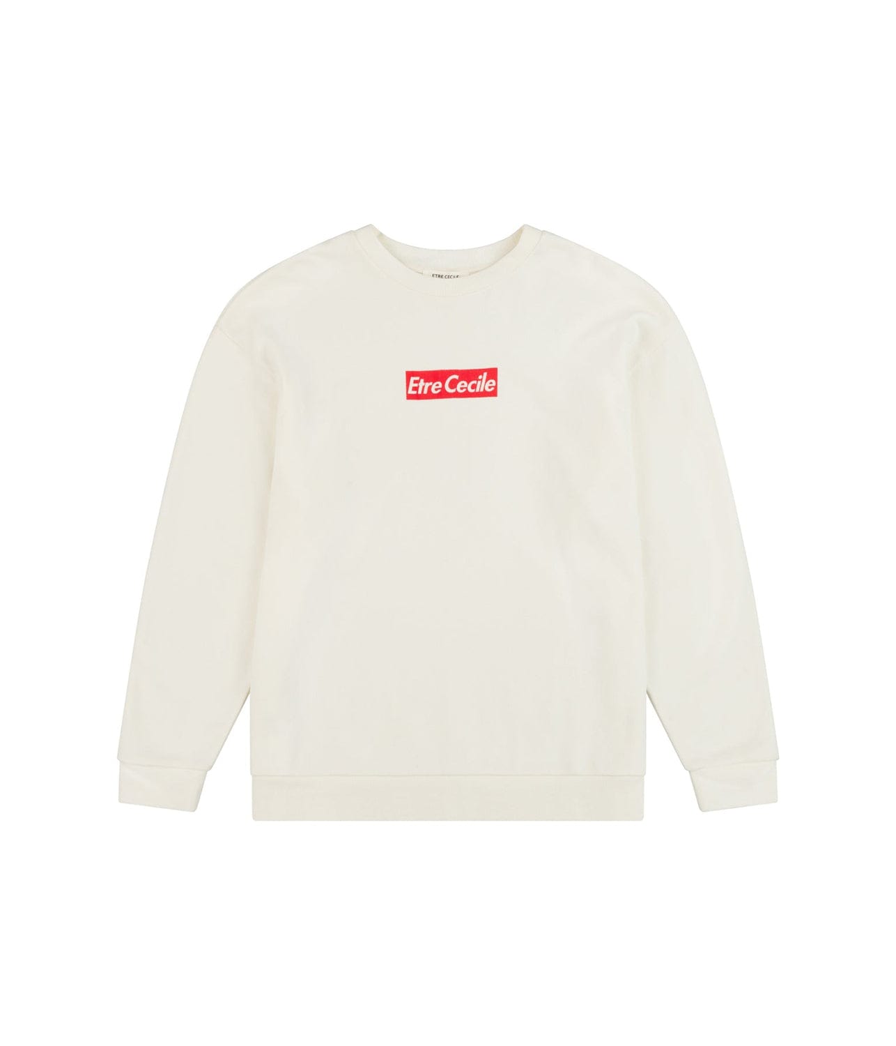 BOYFRIEND SWEATSHIRT-ECRU | ÉTRE CECILE | ÉTRE CÉCILE BOYFRIEND SWEATSHIRT-ECRU