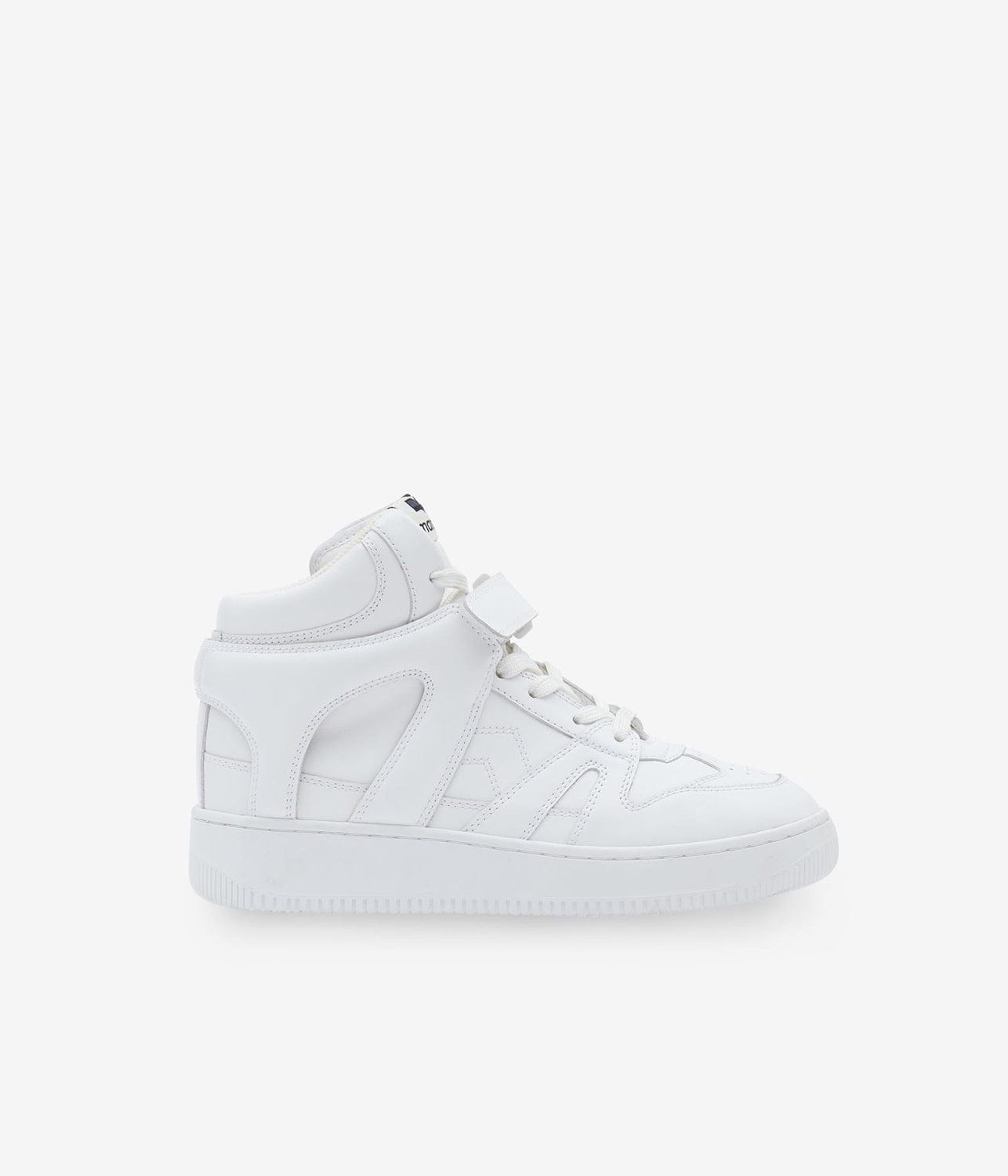 BROOKLEE SNEAKERS- WHITE | ISABEL MARANT | ISABEL MARANT BROOKLEE SNEAKERS- WHITE