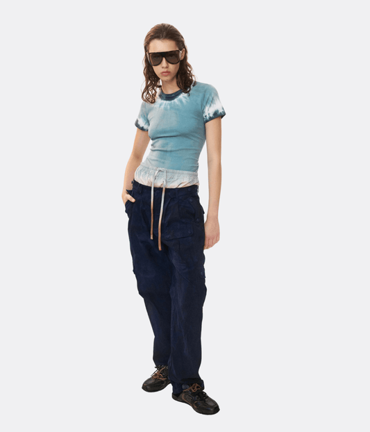 CANVAS PANTS NAVY | LUUDA LUUDA CANVAS PANTS NAVY