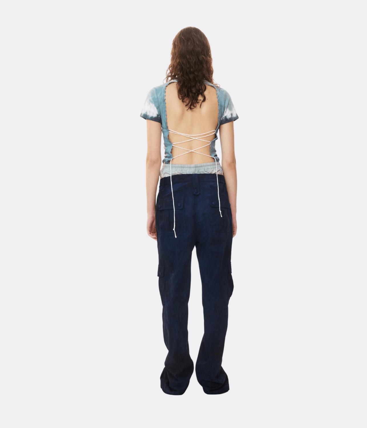 CANVAS PANTS NAVY | LUUDA LUUDA CANVAS PANTS NAVY