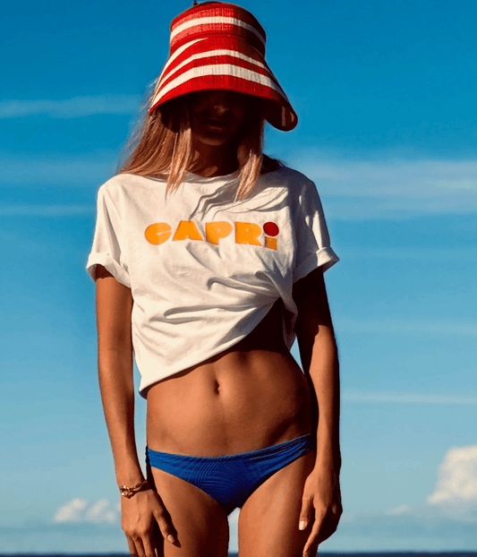 CAPRI MANGO T-SHIRT | LITTLE PALMA LITTLE PALMA CAPRI MANGO T-SHIRT