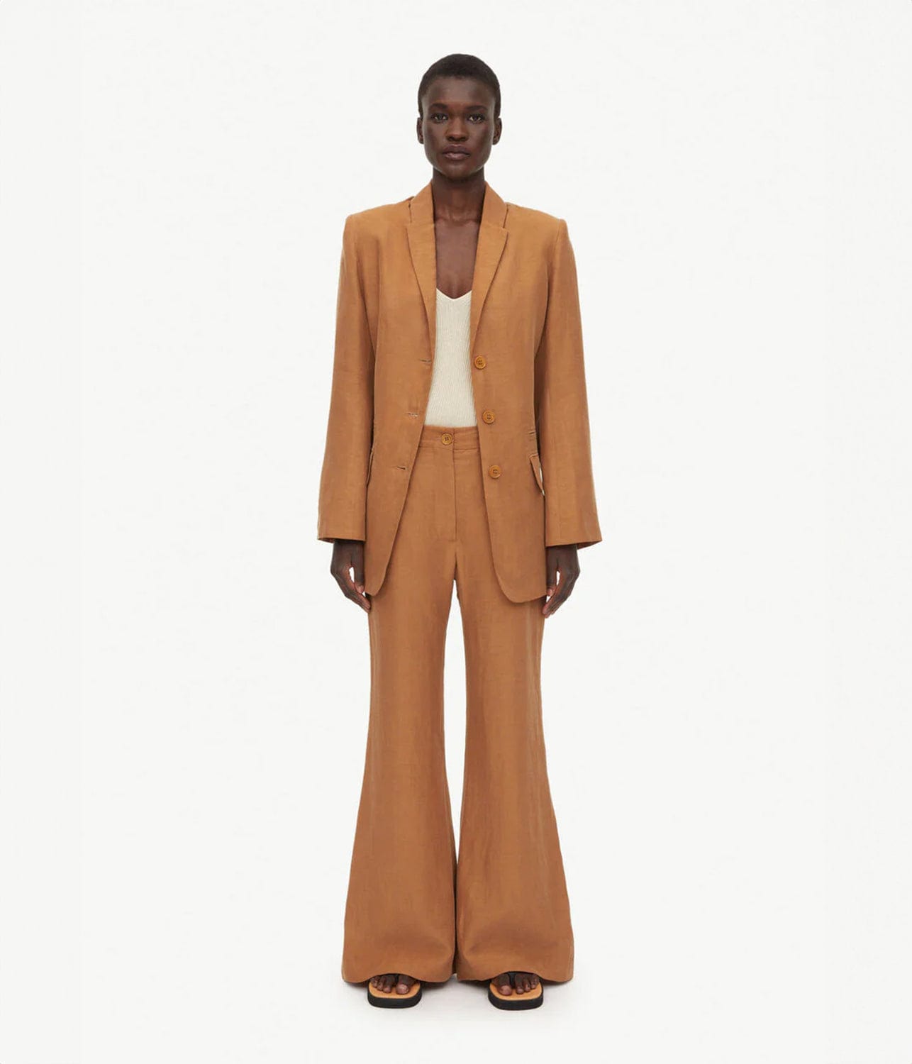 CARASS PANTS- TOBACCO | BY MALENE BIRGER | BY MALENE BIRGER CARASS PANTS- TOBACCO