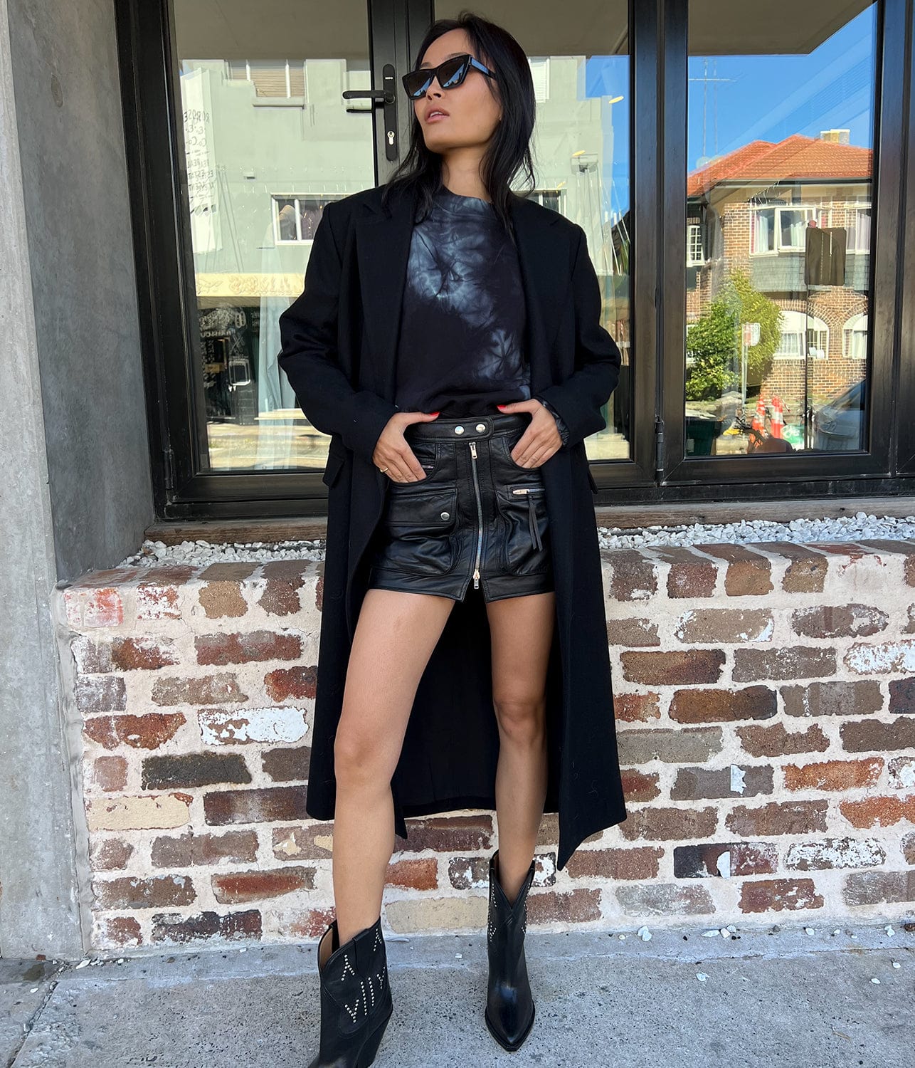 CARMEN SKIRT- BLACK | ISABEL MARANT | ISABEL MARANT CARMEN SKIRT- BLACK