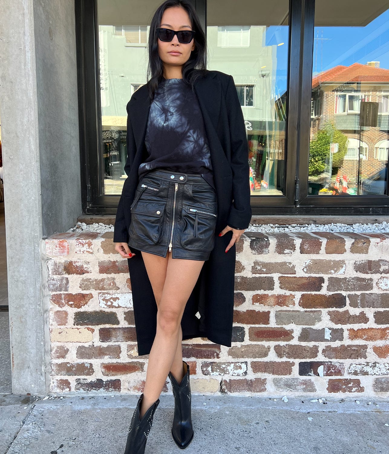 CARMEN SKIRT- BLACK | ISABEL MARANT | ISABEL MARANT CARMEN SKIRT- BLACK