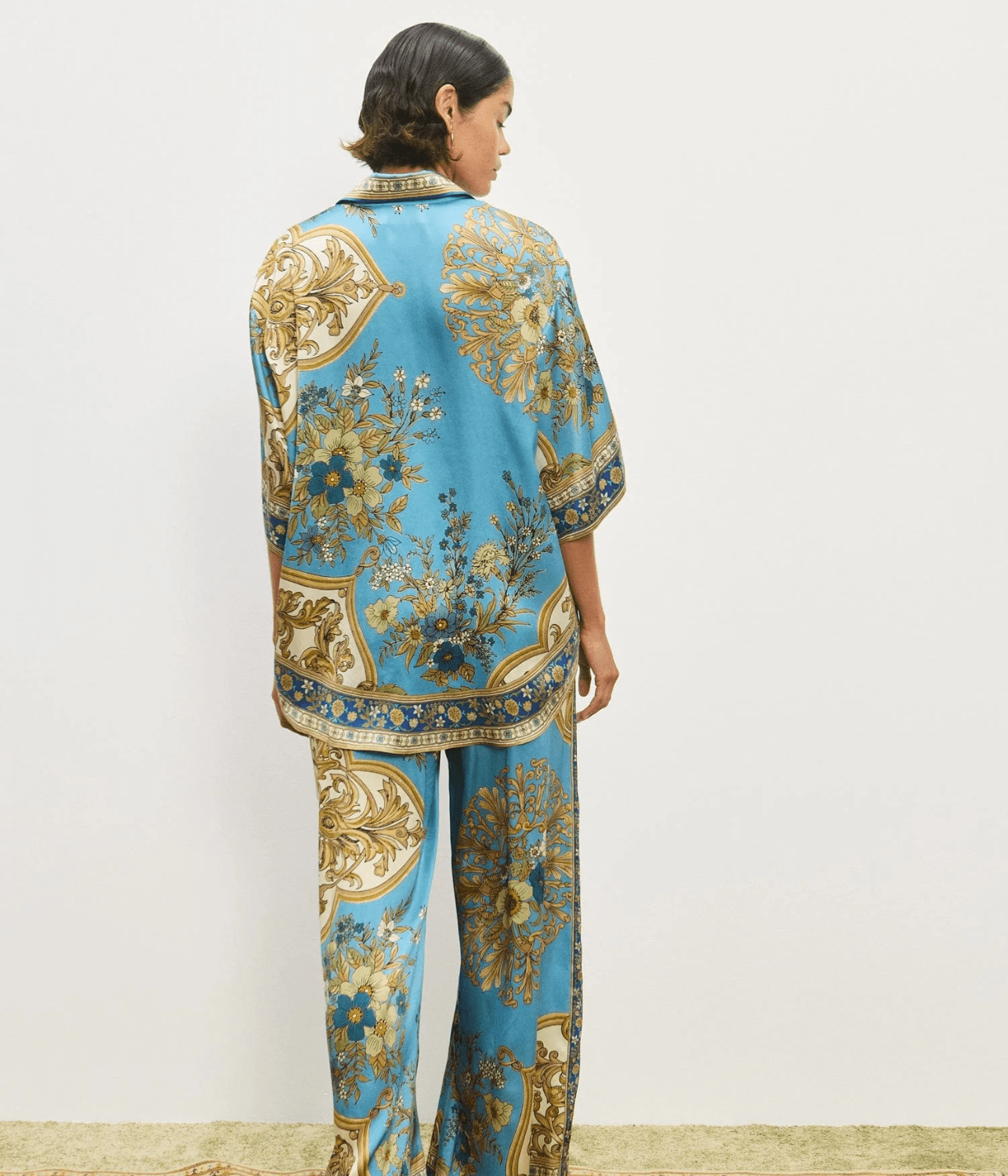 CASSIE SILK PANT | ALEMAIS ALEMAIS CASSIE SILK PANT