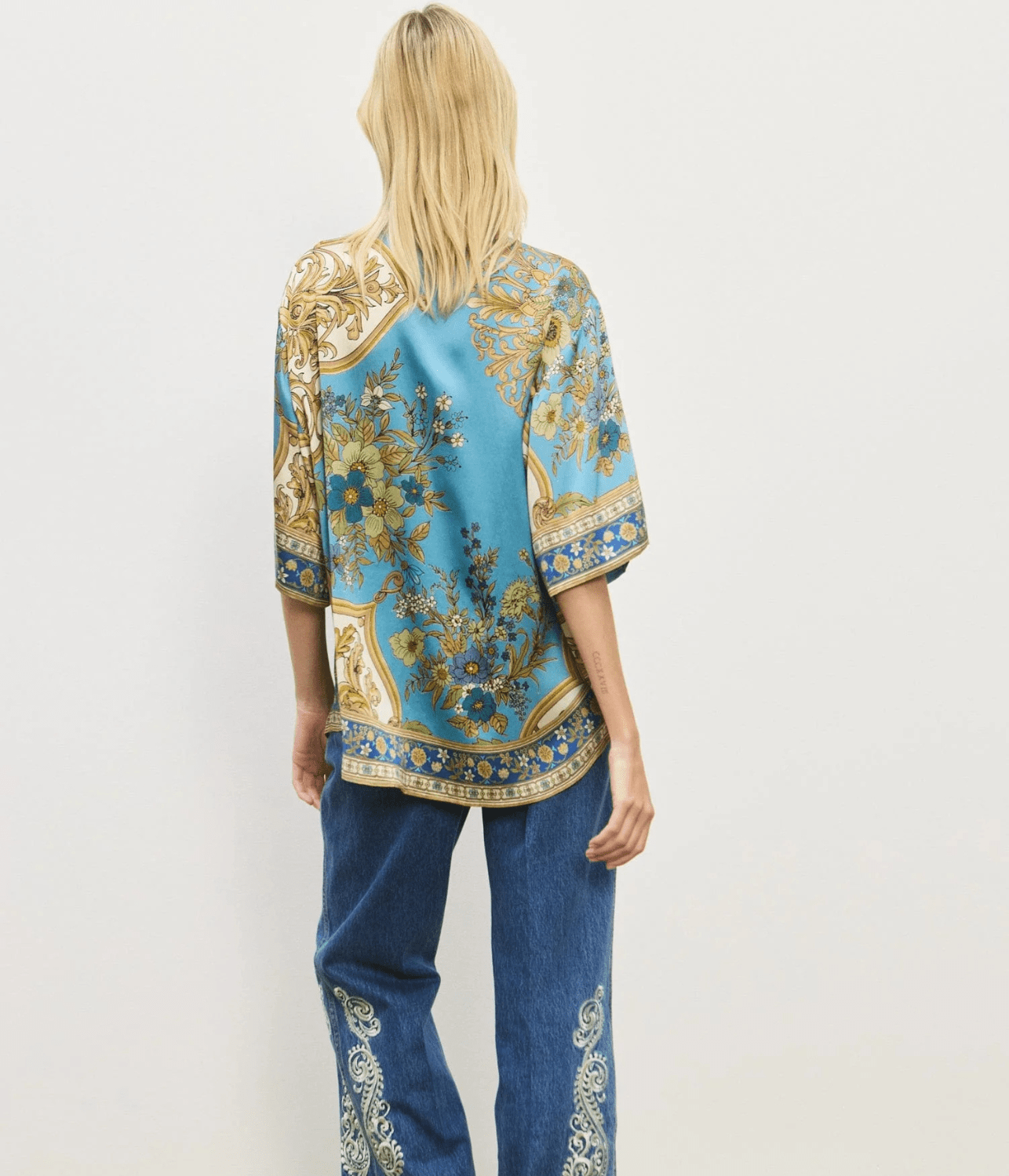 CASSIE SILK SHIRT | ALEMAIS ALEMAIS CASSIE SILK SHIRT