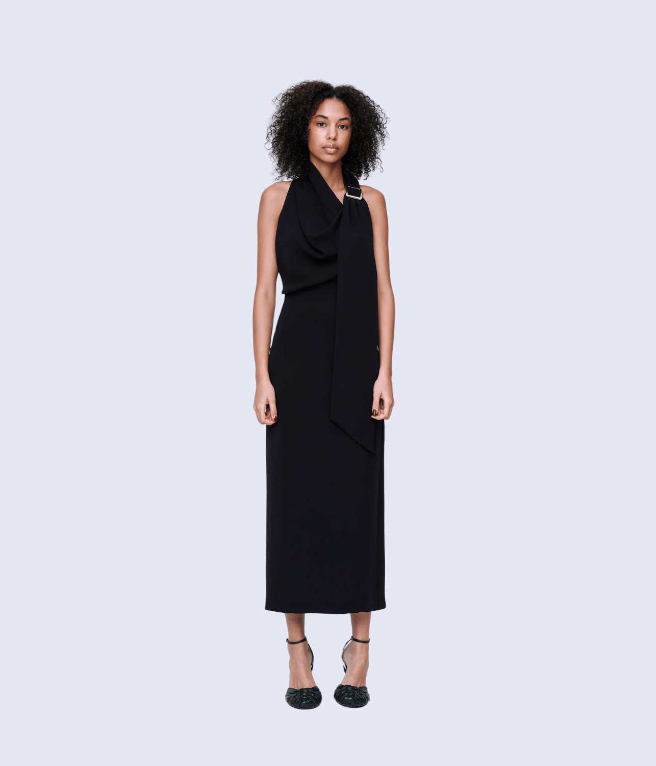CATHERINE BUCKLE MAXI DRESS | WYNN HAMLYN WYNN HAMLYN CATHERINE BUCKLE MAXI DRESS