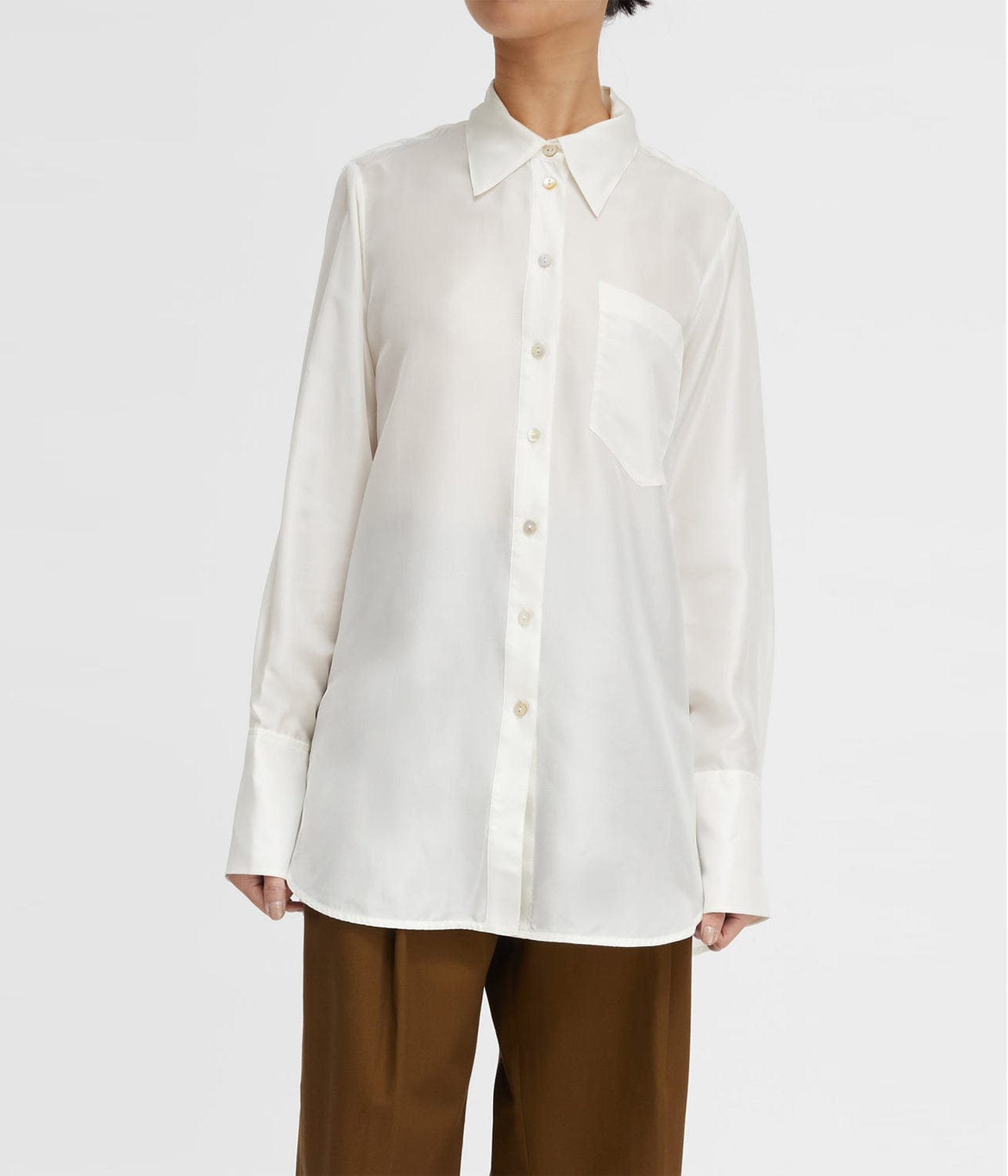 CHELSEA SHIRT- NATURAL | LEE MATHEWS | LEE MATHEWS CHELSEA SHIRT- NATURAL