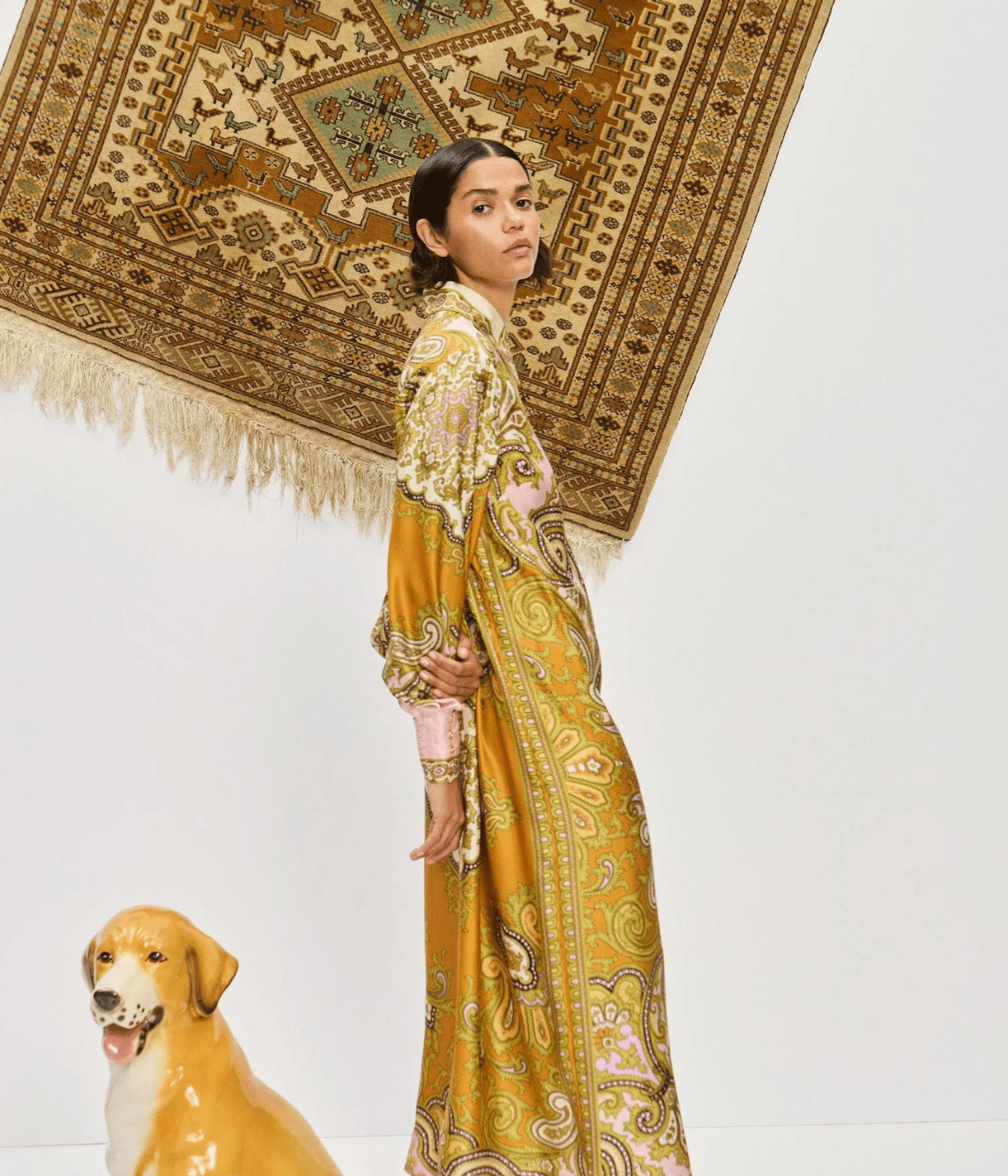 CLEMENZA SILK SHIRTDRESS | ALEMAIS ALEMAIS CLEMENZA SILK SHIRTDRESS
