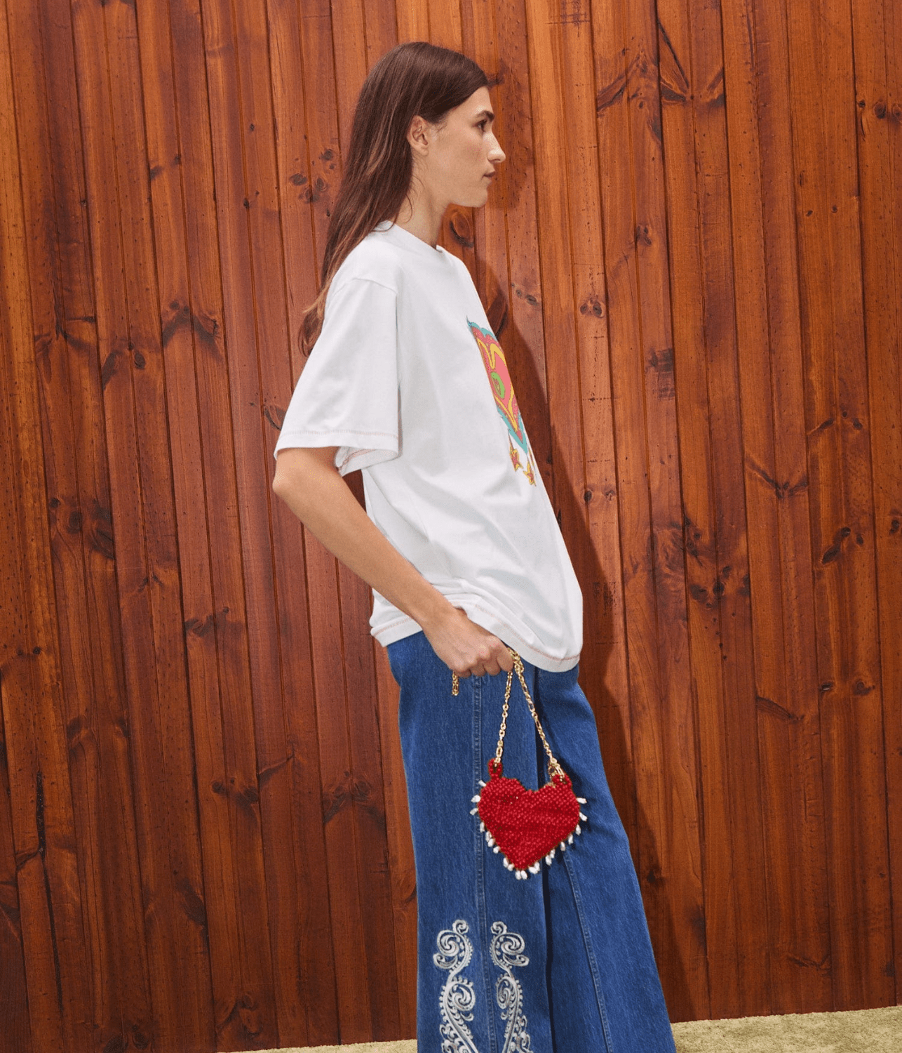 CONTESSA HEART TEE | ALEMAIS ALEMAIS CONTESSA HEART TEE