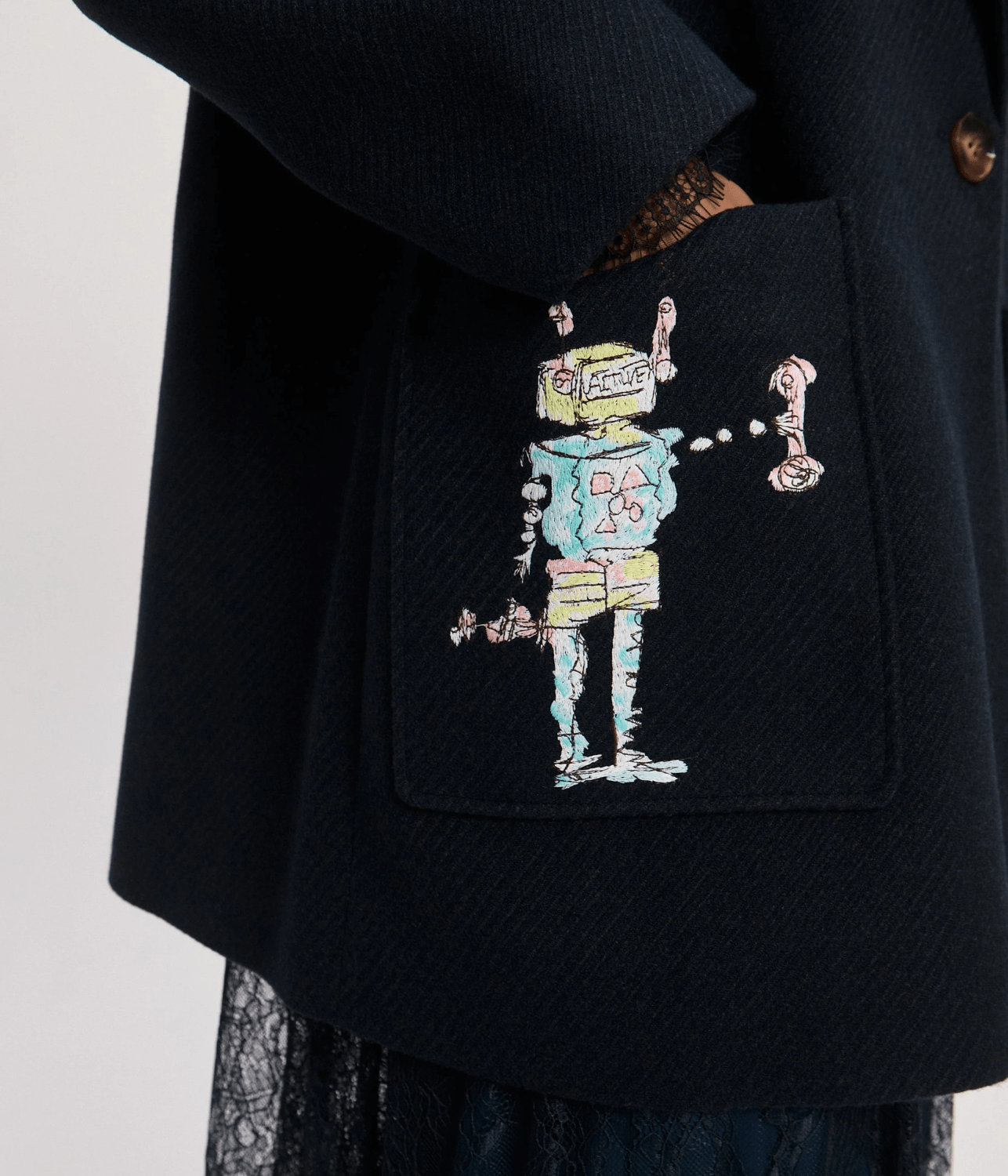 COURT PEACOAT | ALEMAIS FOR ARTISTS ONLY COURT PEACOAT