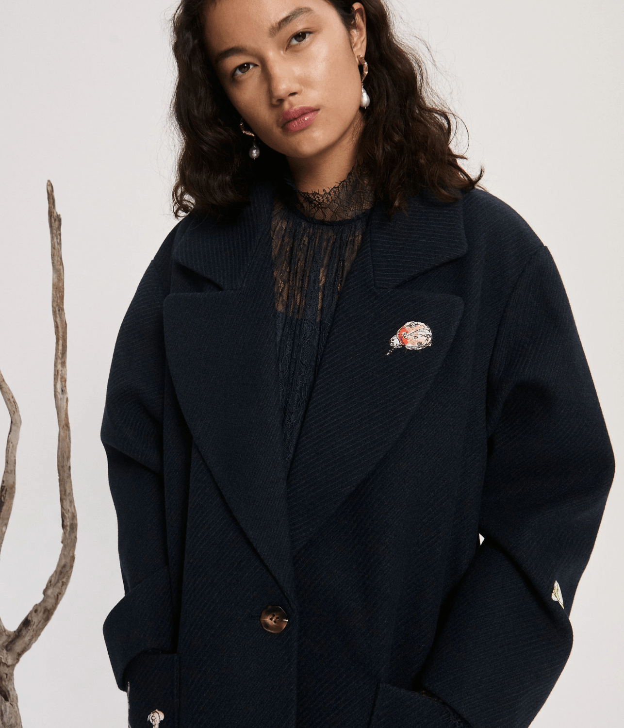COURT PEACOAT | ALEMAIS FOR ARTISTS ONLY COURT PEACOAT