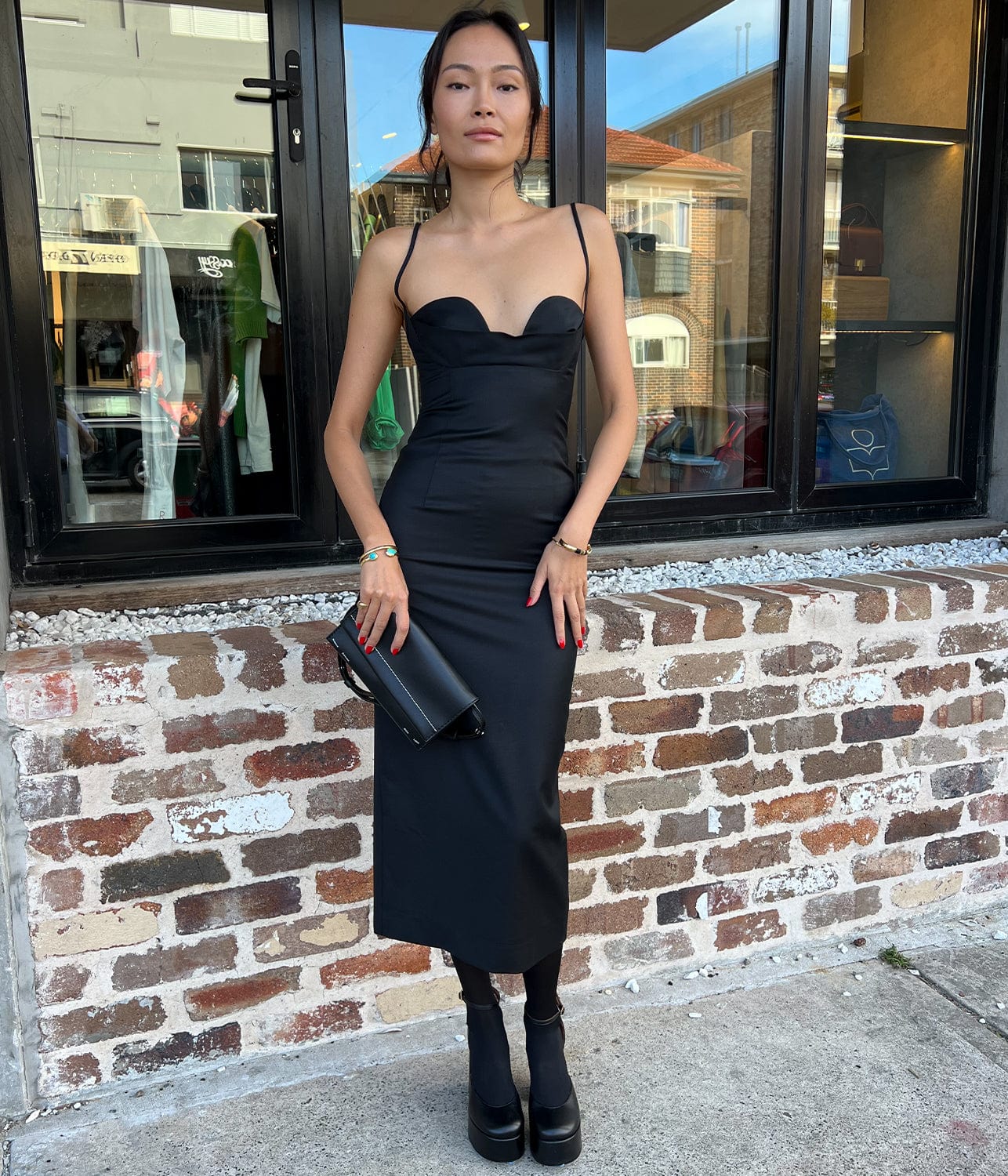 COWL NECK PENCIL DRESS-BLACK | ISABEL MARANT | BEARE PARK COWL NECK PENCIL DRESS-BLACK