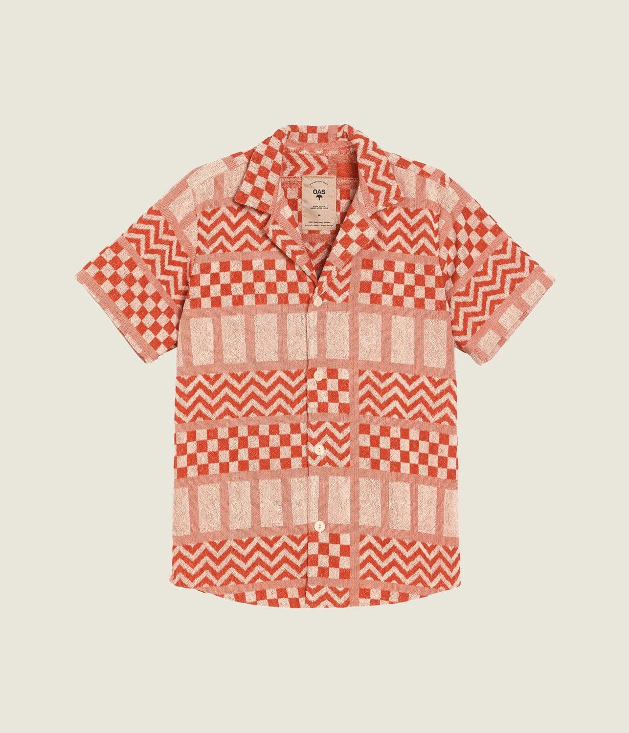 CUBA TERRY SHIRT- MIXIMISE | OAS COMPANY | OAS COMPANY CUBA TERRY SHIRT- MIXIMISE