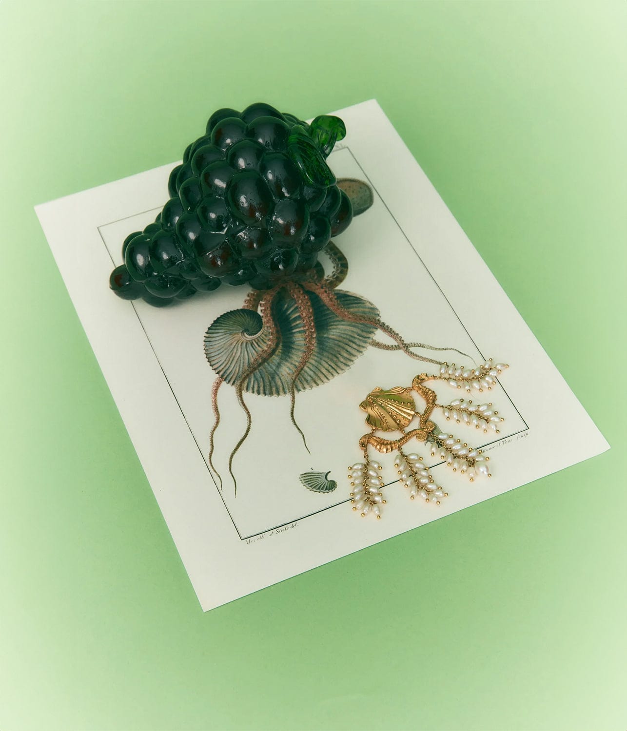 CURIO PEARL CHANDELIER BROOCH | ALEMAIS | ALEMAIS CURIO PEARL CHANDELIER BROOCH