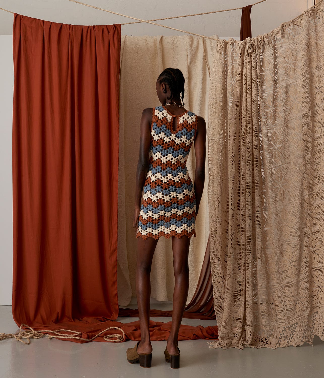 DAISY DRESS- TOBACCO | ALL THAT REMAINS | ALL THAT REMAINS DAISY DRESS- TOBACCO