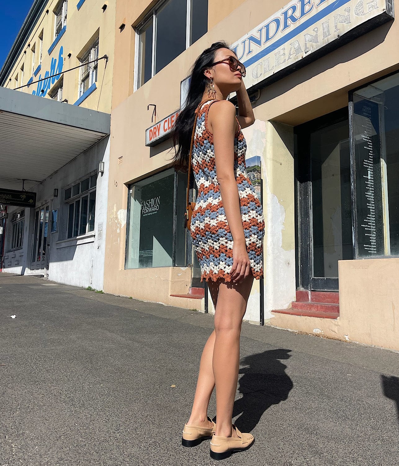 DAISY DRESS- TOBACCO | ALL THAT REMAINS | ALL THAT REMAINS DAISY DRESS- TOBACCO