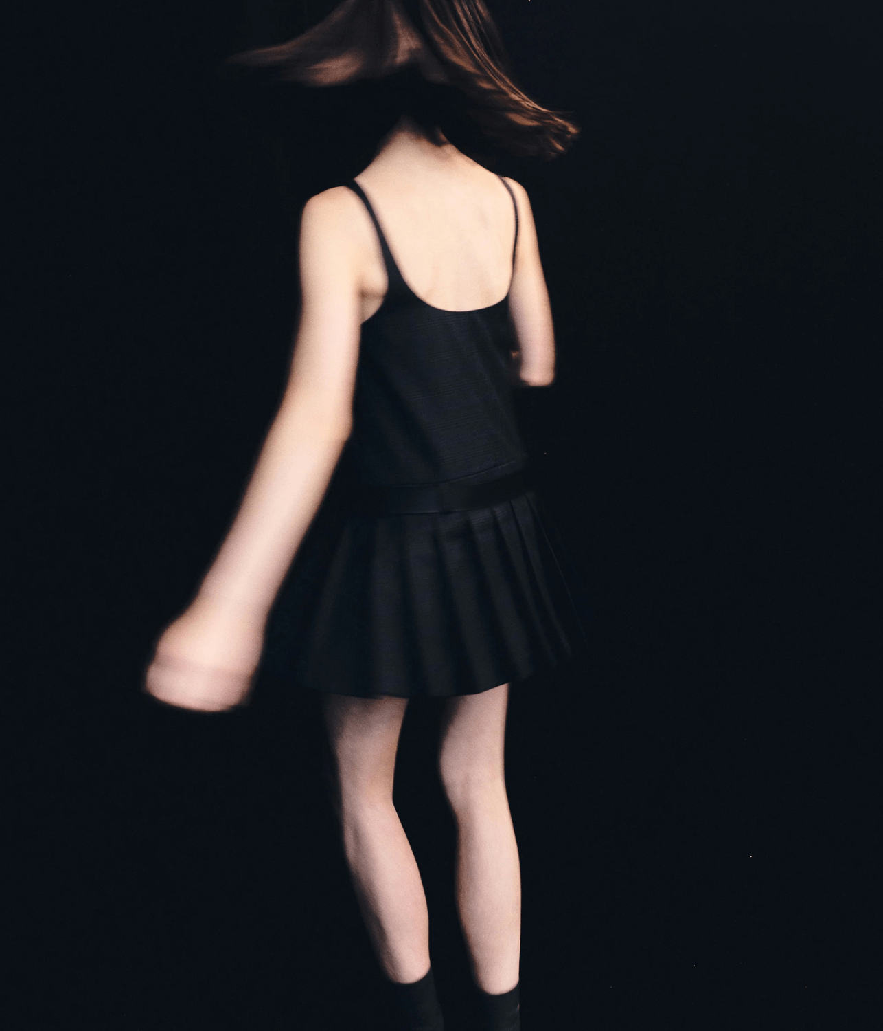 DANA WOOL CHECK MINI DRESS | COURTNEY ZHENG COURTNEY ZHENG DANA WOOL CHECK MINI DRESS