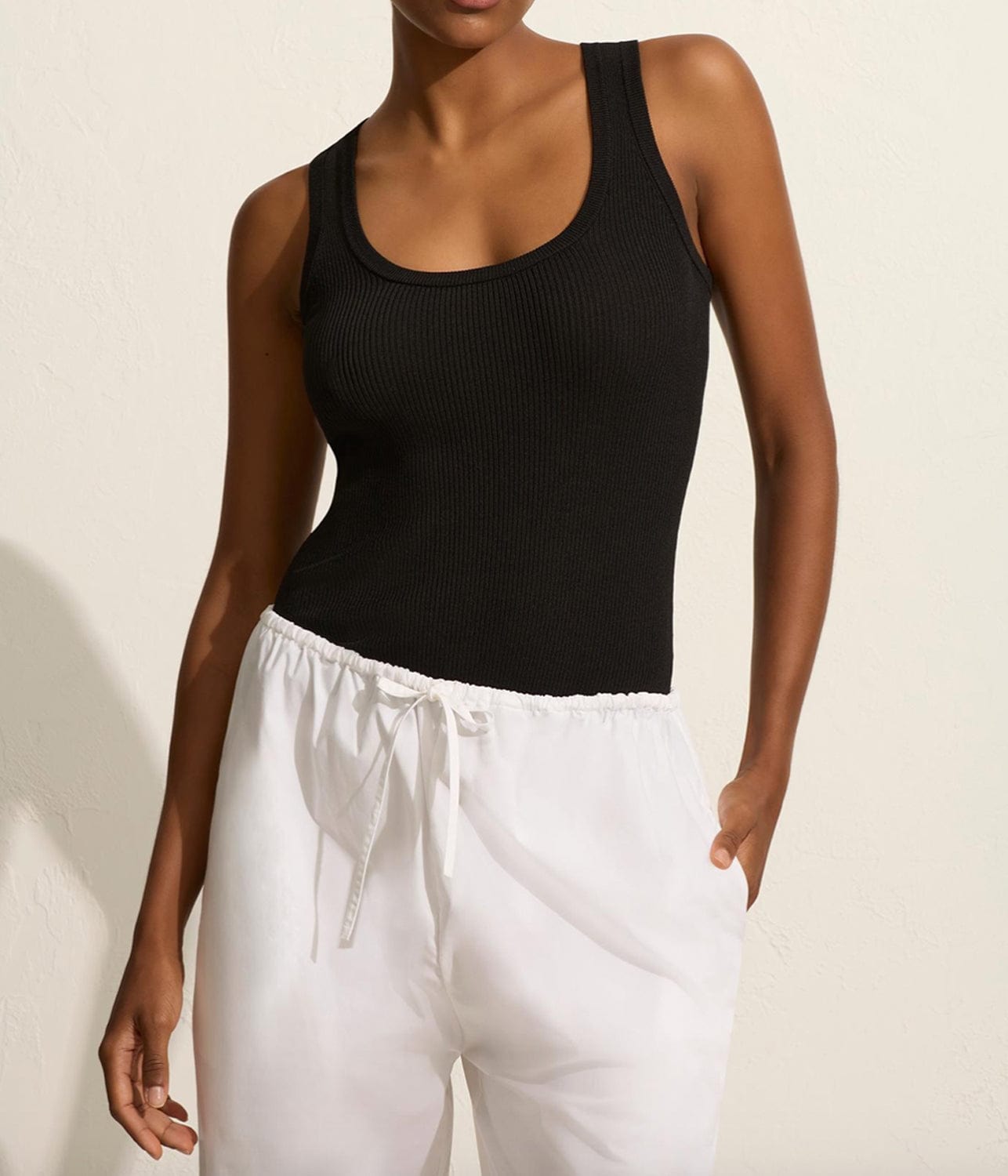 DRAWCORD PANT- WHITE | MATTEAU | MATTEAU DRAWCORD PANT- WHITE