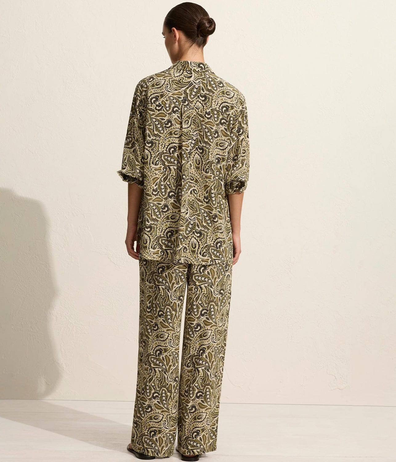 DRAWSTING TROUSER- PAISLEY | MATTEAU | MATTEAU DRAWSTING TROUSER- PAISLEY