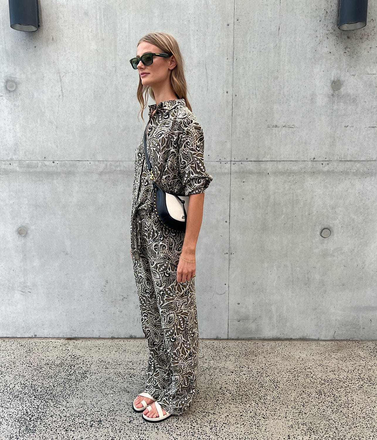DRAWSTING TROUSER- PAISLEY | MATTEAU | MATTEAU DRAWSTING TROUSER- PAISLEY