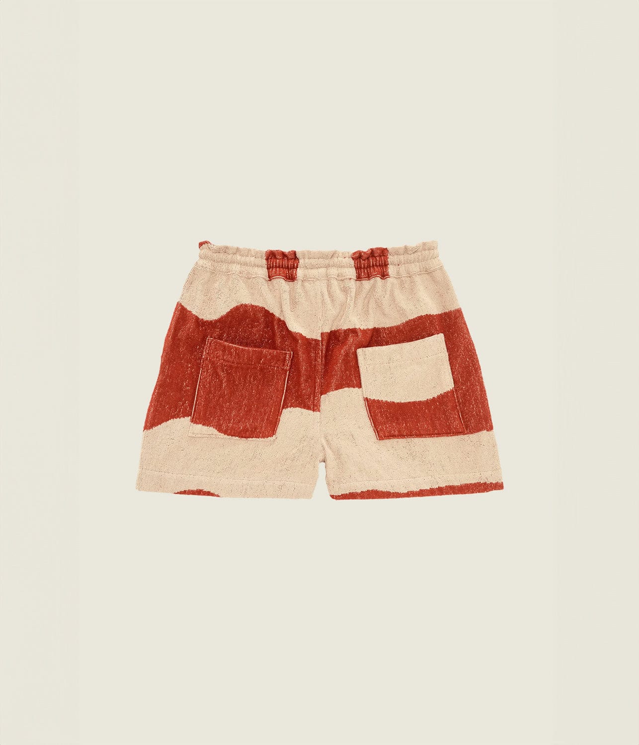 DRIZZLE TERRY SHORTS- AMBER DUNE | OAS COMPANY |  OAS COMPANY DRIZZLE TERRY SHORTS- AMBER DUNE