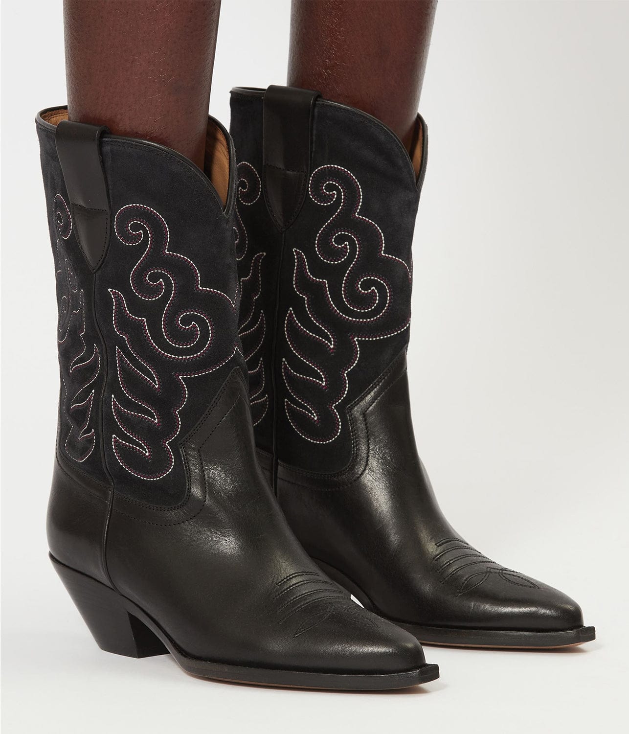 DUERTO BOOTS- FADED BLACK | ISABEL MARANT |  ISABEL MARANT DUERTO BOOTS- FADED BLACK