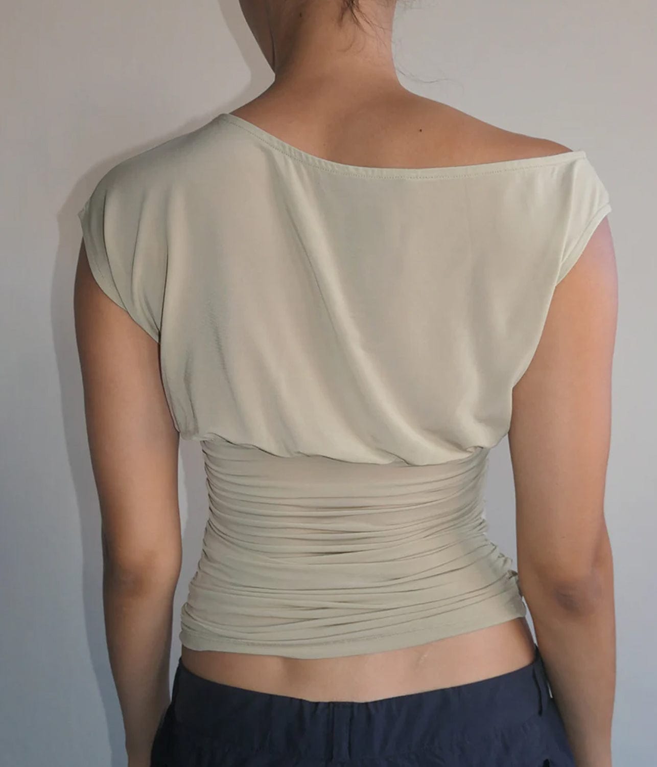 EUGENIA TOP- BEIGE | PALOMA WOOL | PALOMA WOOL EUGENIA TOP- BEIGE