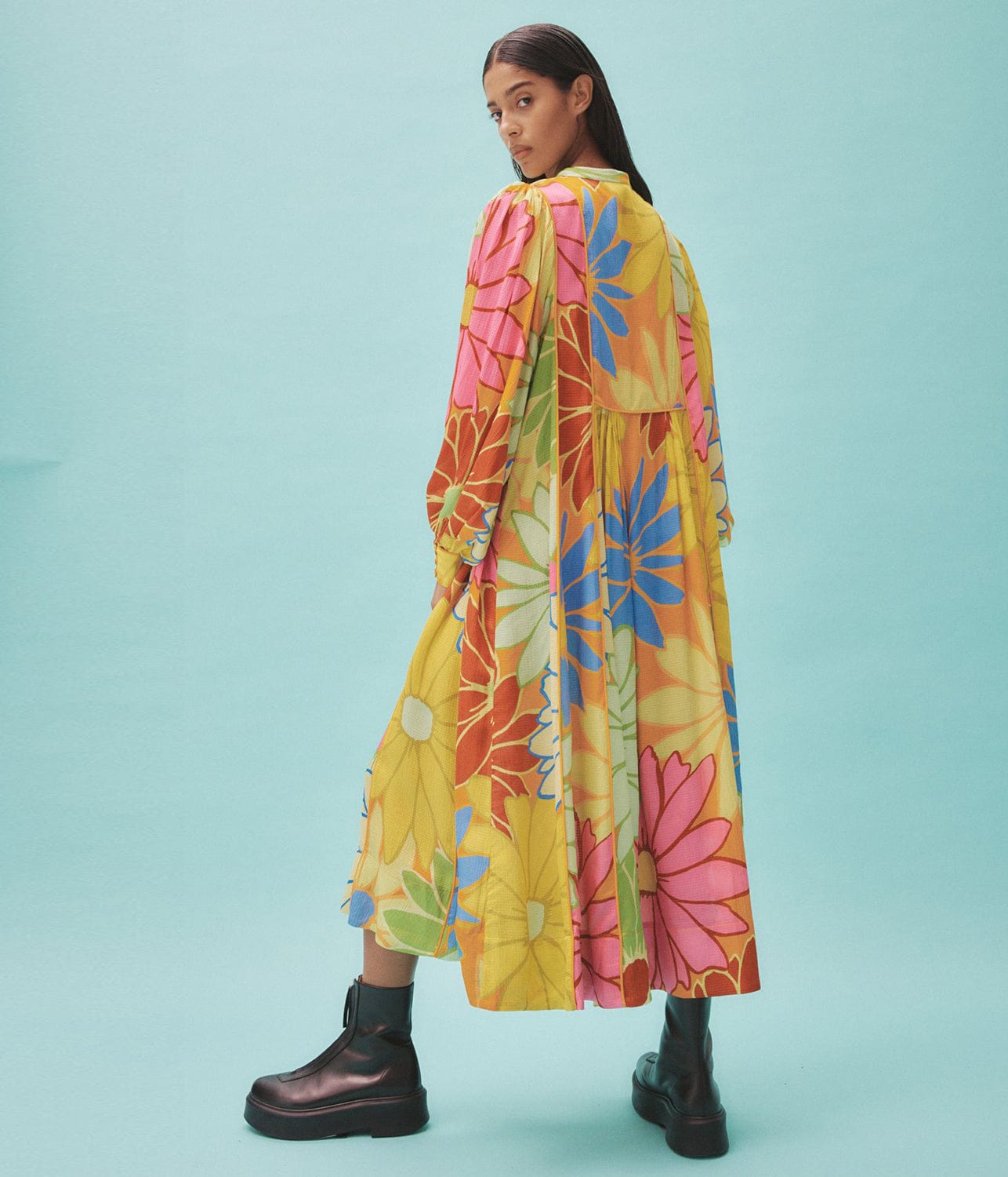 FLORENTINA MIDI DRESS | ALEMAIS | ALEMAIS FLORENTINA MIDI DRESS