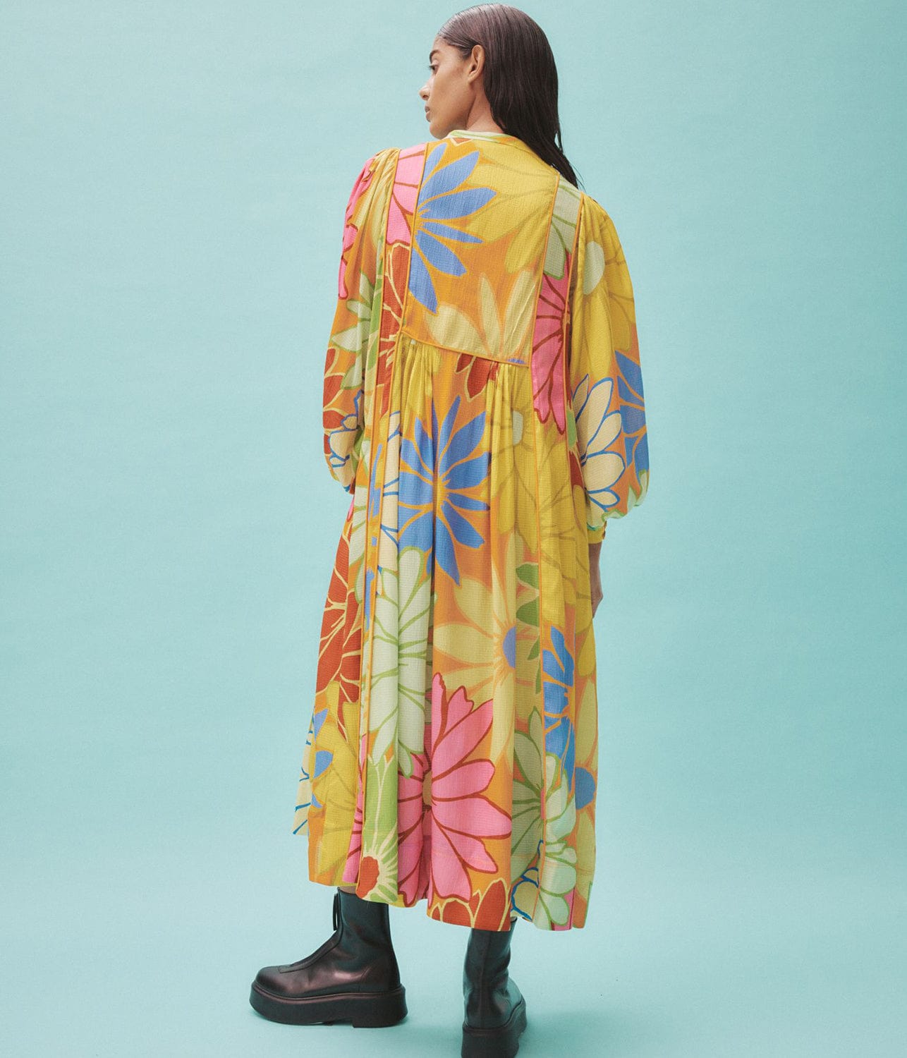 FLORENTINA MIDI DRESS | ALEMAIS | ALEMAIS FLORENTINA MIDI DRESS