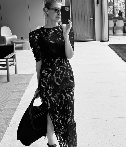 FLORENTINE LACE MIDI SKIRT | ARTCLUB ARTCLUB BY HEIDI MIDDLETON FLORENTINE LACE MIDI SKIRT