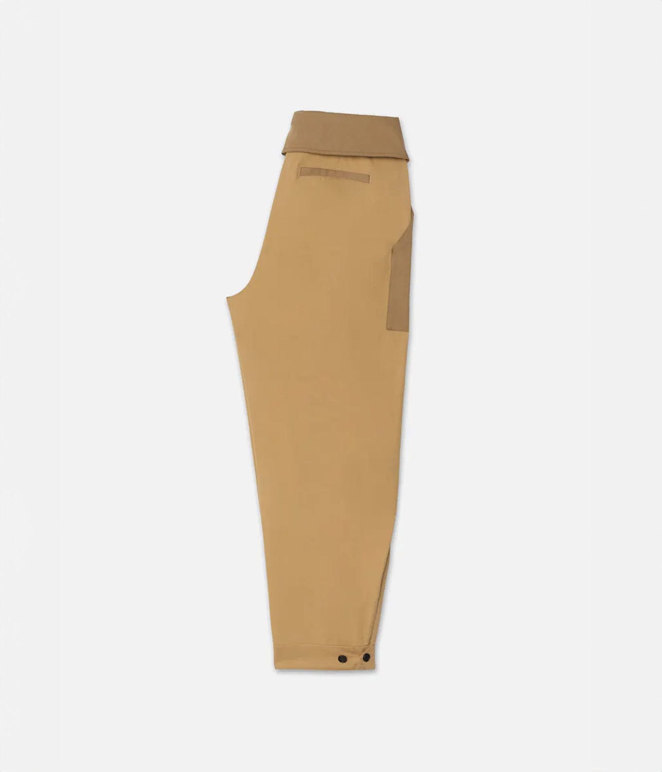 FOLD OVER TROUSER- LIGHT TAN | FRAME | FRAME FOLD OVER TROUSER- LIGHT TAN