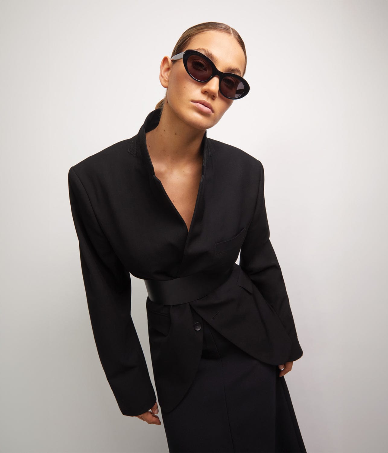 FRAME 1 SUNGLASSES- HAVANA | BRÉSAC | BRÉSAC FRAME 10 SUNGLASSES- BLACK